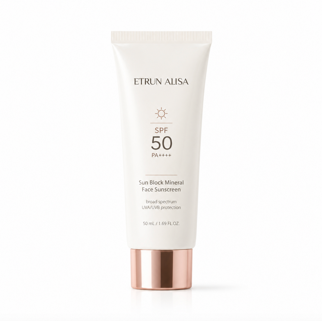 Mineral Face Sunscreen – Lightweight Daily SPF Protection