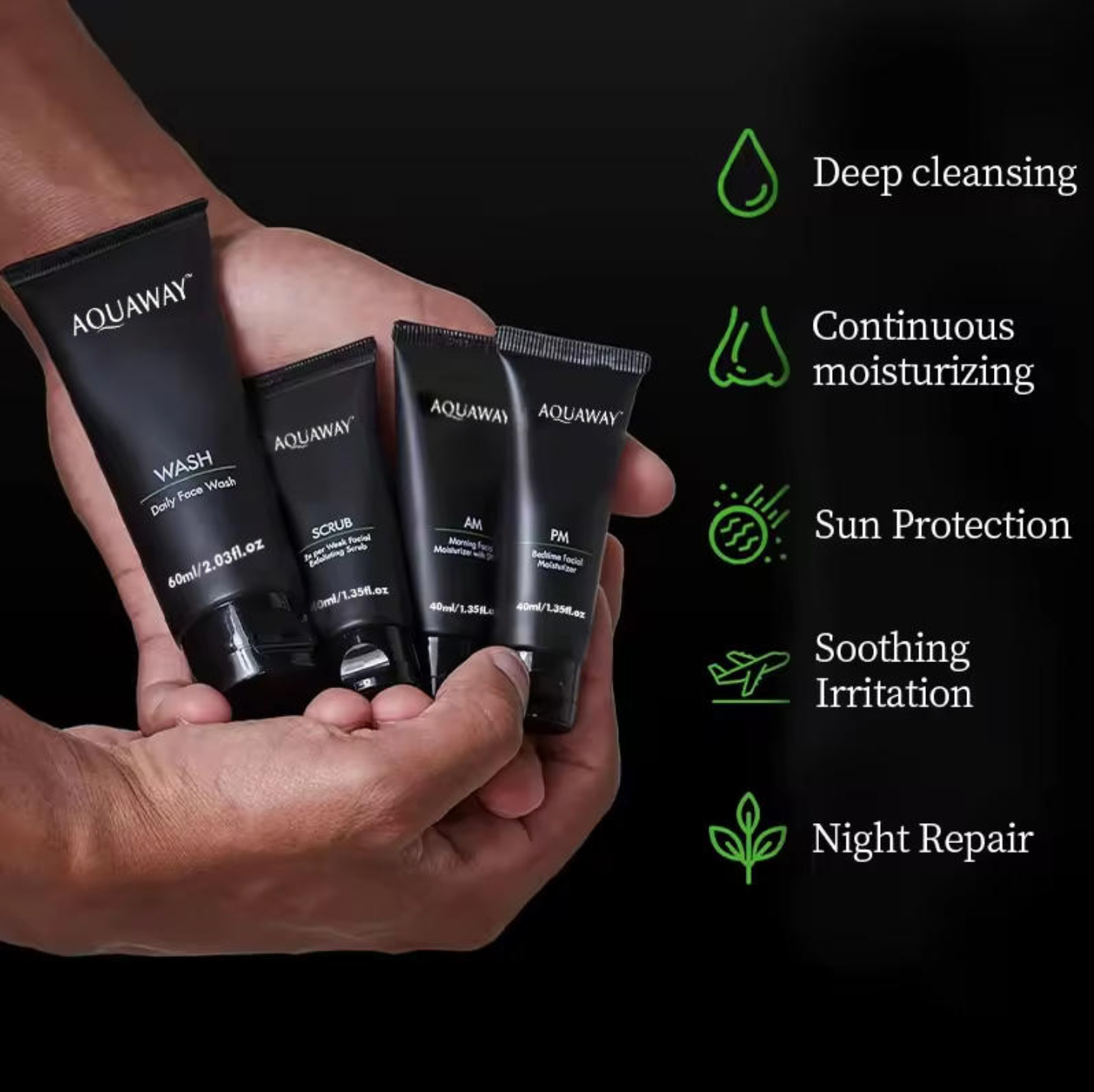 Men’s Moisturising Oil – Daily Skin & Beard Care